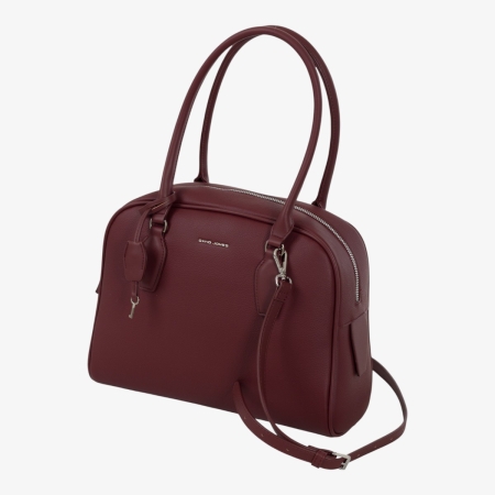 Дамска елегантна чанта бордо CM7748 David Jones