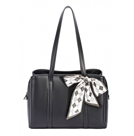 Дамска елегантна чанта черна CM7858 David Jones