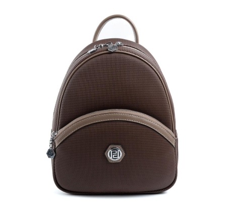 Дамска раница кафява 945 M12 Silver&Polo