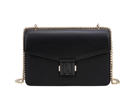 Дамска чанта през рамо черна CM7405-1 David Jones