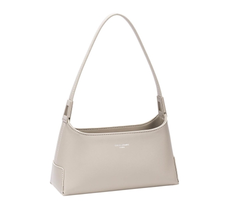 Дамска елегантна чанта тъмно бежова CM8210 David Jones