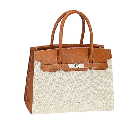 Дамска елегантна чанта кафява CM8267 David Jones