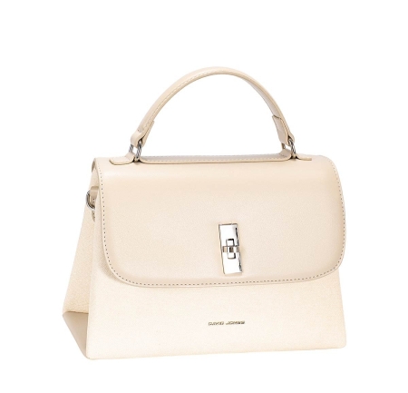 Дамска чанта през рамо бежова CM8293 David Jones