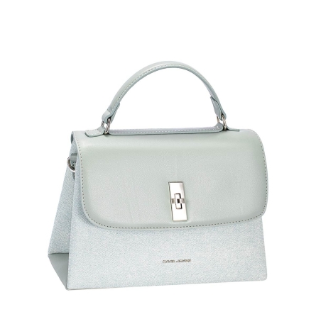 Дамска чанта през рамо светло синя CM8293 David Jones