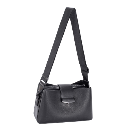 Дамска чанта през рамо черна CM8303 David Jones