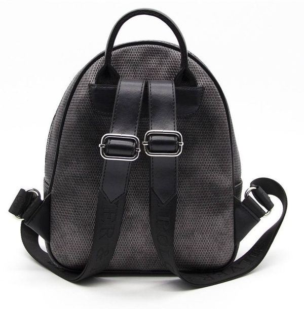 Дамска раница в тъмно сребро 945 M86 PETEK Silver&Polo