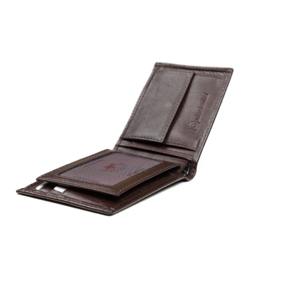 Мъжки кожен портфейл кафяв 65