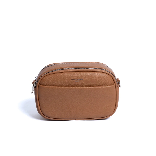 Дамска чанта през рамо камел CM6920A David Jones