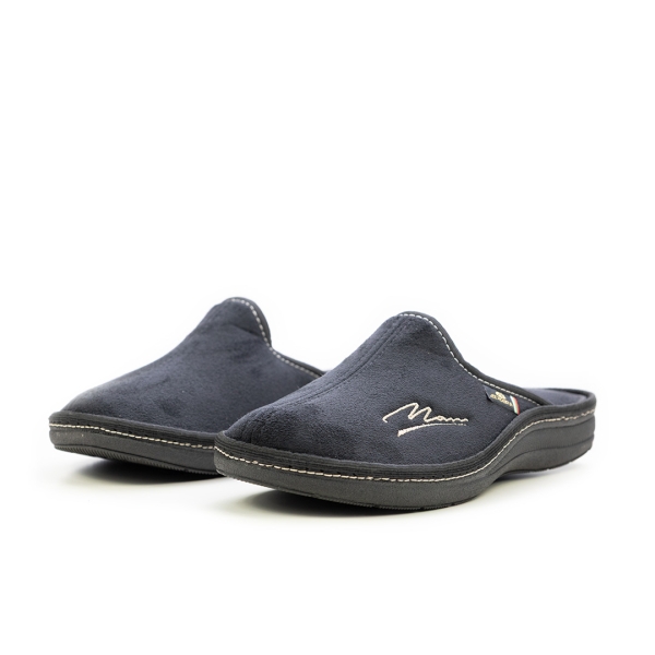 Мъжки домашни пантофи черни 2238