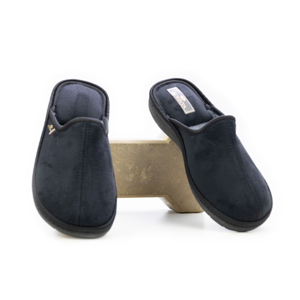 Мъжки домашни пантофи черни 2230