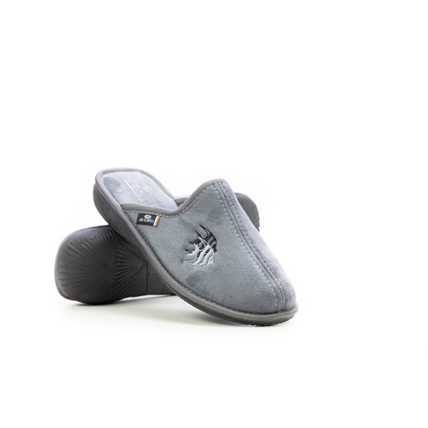 Дамски домашни пантофи сиви 2315