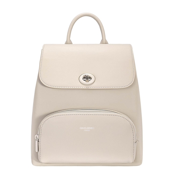 Дамска раница бежова CM8249 David Jones