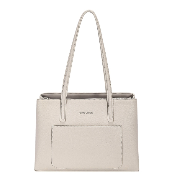 Дамска ежедневна чанта бежова CM8281 David Jones