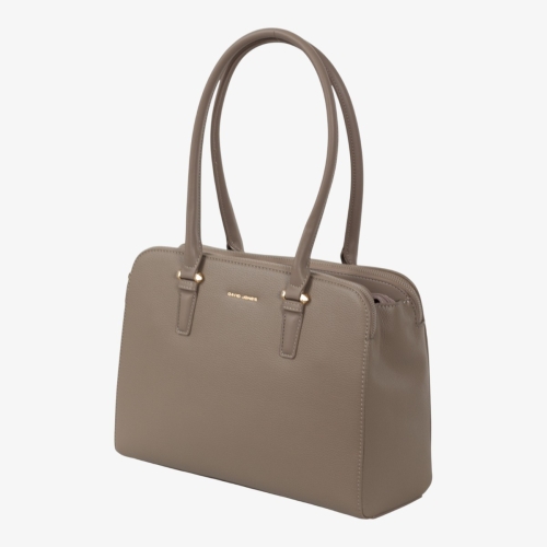 Дамска елегантна чанта тауп CM7817 David Jones