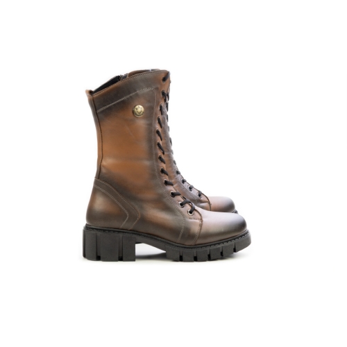 Дамски ежедневни боти от естествена кожа таба 840-02