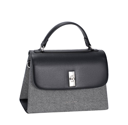 Дамска чанта през рамо черна CM8293 David Jones