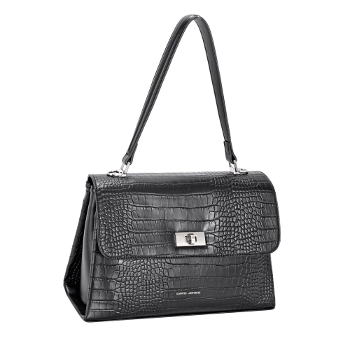 Дамска елегантна чанта черна CM8320 David Jones