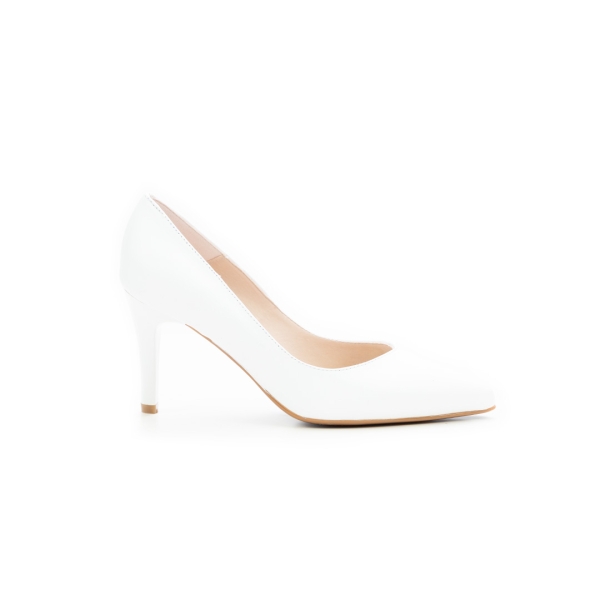 Дамски елегантни обувки от естествена кожа в бяло 5530 638 Patricia Miller