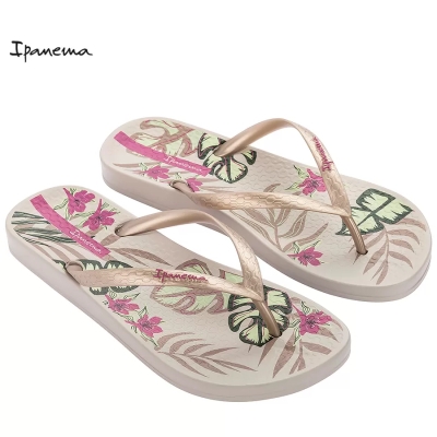 Дамски джапанки в бежово и злато 83759/BL501 Ipanema