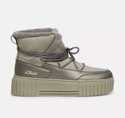 Дамски спортни боти сиви 2183487.9500 S.Oliver