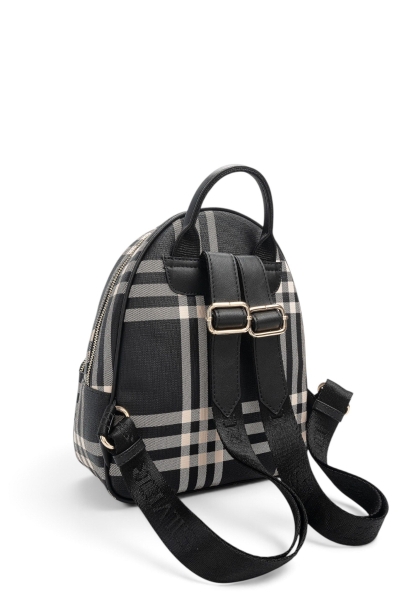 Дамска раница в бежово и черно 945 M212 Silver&Polo